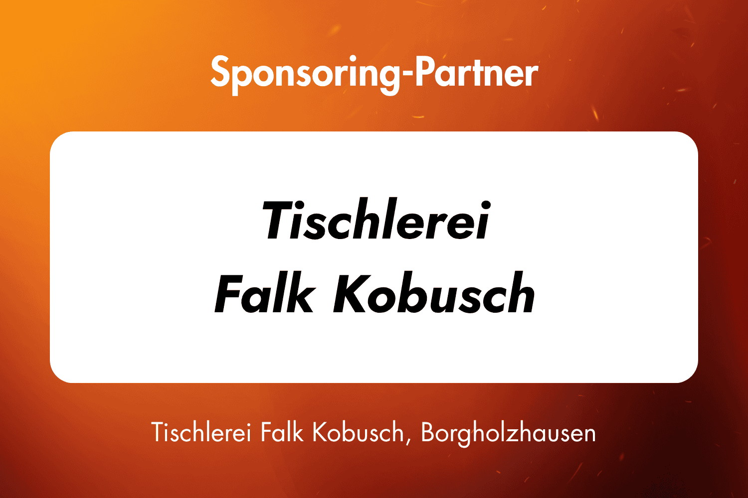 Tischlerei Falk Kobusch, Borgholzhausen